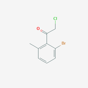 1-(2-Bromo-6-methylphenyl)-2-chloroethanone