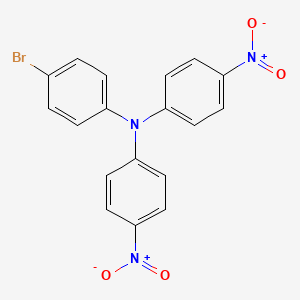 4-Bromo-N,N-bis(4-nitrophenyl)aniline