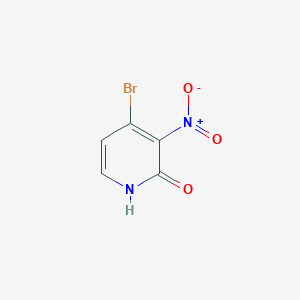 molecular formula C5H3BrN2O3 B12951524 4-Bromo-2-hydroxy-3-nitropyridine 