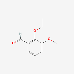 molecular formula C10H12O3 B1295153 2-乙氧基-3-甲氧基苯甲醛 CAS No. 66799-97-1