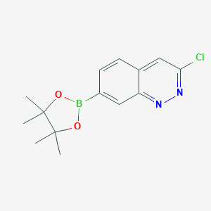 3-Chloro-7-(4,4,5,5-tetramethyl-1,3,2-dioxaborolan-2-yl)cinnoline