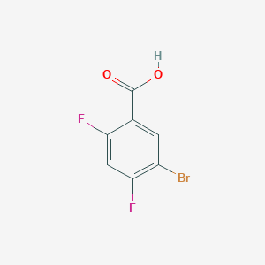 molecular formula C7H3BrF2O2 B129516 5-Bromo-2,4-difluorobenzoic acid CAS No. 28314-83-2