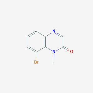 molecular formula C9H7BrN2O B12951643 8-Bromo-1-methylquinoxalin-2(1H)-one 