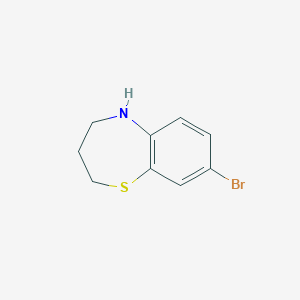 8-Bromo-2,3,4,5-tetrahydrobenzo[b][1,4]thiazepine