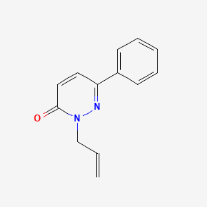 3(2H)-Pyridazinone, 6-phenyl-2-(2-propen-1-yl)-