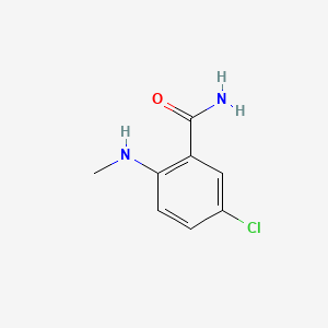 molecular formula C8H9ClN2O B1295173 5-Chloro-2-(methylamino)benzamide CAS No. 31823-19-5
