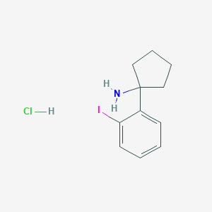 1-(2-Iodophenyl)cyclopentanamine hydrochloride