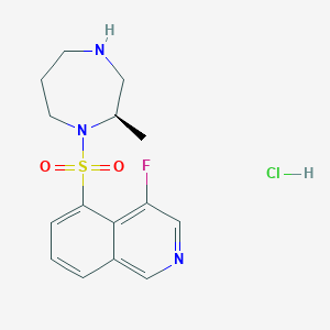 (R)-4-Fluoro-5-((2-methyl-1,4-diazepan-1-yl)sulfonyl)isoquinoline hydrochloride