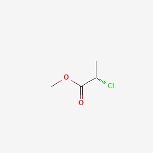molecular formula C4H7ClO2 B1295183 (S)-methyl 2-chloropropanoate CAS No. 73246-45-4