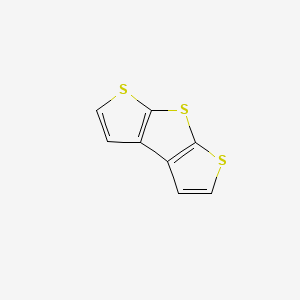 molecular formula C8H4S3 B1295185 Dithieno[2,3-b:3',2'-d]thiophene CAS No. 236-63-5