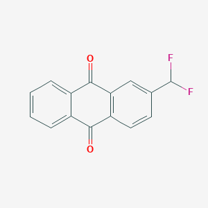 2-(Difluoromethyl)anthracene-9,10-dione