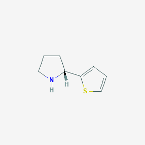 molecular formula C8H11NS B12951870 (R)-2-(Thiophen-2-yl)pyrrolidine 