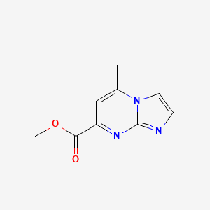 Methyl 5-methylimidazo[1,2-a]pyrimidine-7-carboxylate