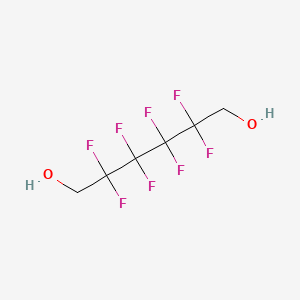 molecular formula C6H6F8O2 B1295189 2,2,3,3,4,4,5,5-Octafluoro-1,6-hexanediol CAS No. 355-74-8