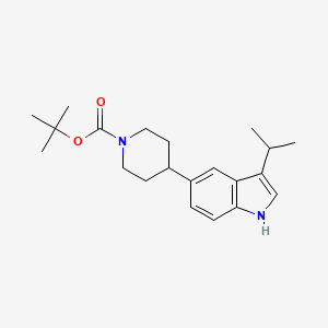 tert-Butyl 4-(3-isopropyl-1H-indol-5-yl)piperidine-1-carboxylate