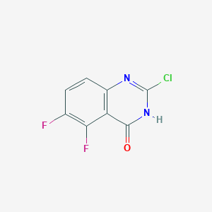 2-Chloro-5,6-difluoroquinazolin-4(3H)-one