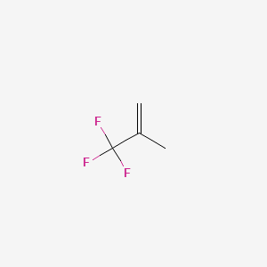 molecular formula C4H5F3 B1295193 1-Propene, 3,3,3-trifluoro-2-methyl- CAS No. 374-00-5