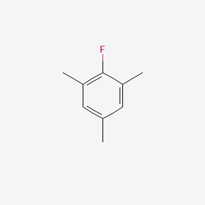 molecular formula C9H11F B1295194 2-Fluoro-1,3,5-trimethylbenzene CAS No. 392-69-8