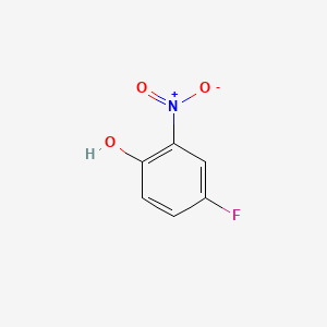 molecular formula C6H4FNO3 B1295195 4-氟-2-硝基苯酚 CAS No. 394-33-2
