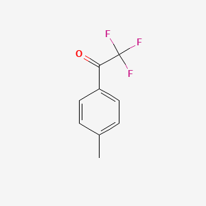 molecular formula C9H7F3O B1295196 4-(Trifluoroacetyl)toluene CAS No. 394-59-2