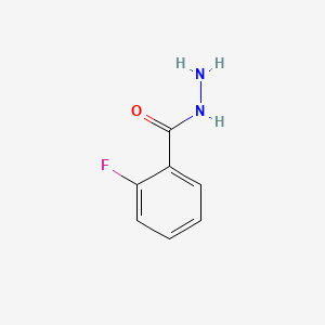 B1295203 2-Fluorobenzohydrazide CAS No. 446-24-2