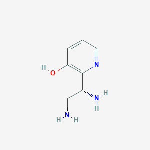 (R)-2-(1,2-Diaminoethyl)pyridin-3-ol