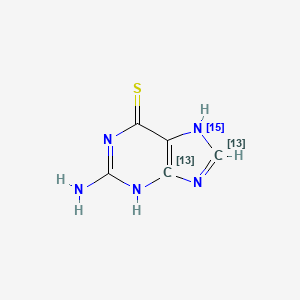 2-amino-3,7-dihydropurine-6-thione