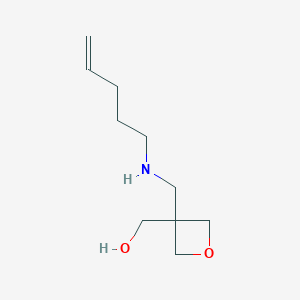 (3-((Pent-4-en-1-ylamino)methyl)oxetan-3-yl)methanol