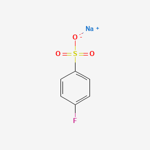 molecular formula C6H4FNaO3S B12952167 Sodium 4-fluorobenzenesulfonate 