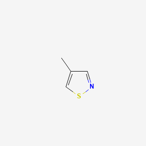 molecular formula C4H5NS B1295217 4-甲基异噻唑 CAS No. 693-90-3