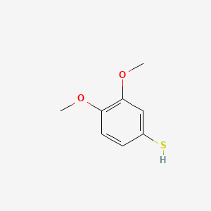 molecular formula C8H10O2S B1295218 3,4-Dimethoxythiophenol CAS No. 700-96-9