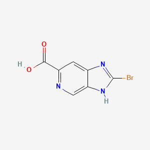 2-Bromo-1H-imidazo[4,5-c]pyridine-6-carboxylic acid