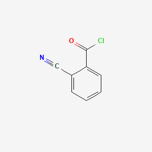 molecular formula C8H4ClNO B1295221 2-Cyanobenzoyl chloride CAS No. 27611-63-8
