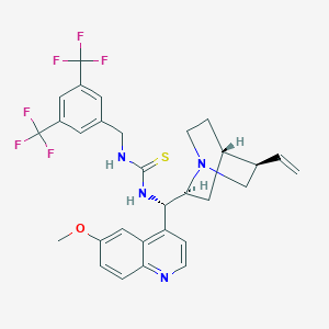 1-(3,5-Bis(trifluoromethyl)benzyl)-3-((S)-(6-methoxyquinolin-4-yl)((1S,2S,4S,5R)-5-vinylquinuclidin-2-yl)methyl)thiourea