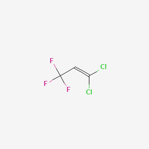 molecular formula C3HCl2F3 B1295224 1-丙烯，1,1-二氯-3,3,3-三氟- CAS No. 460-70-8