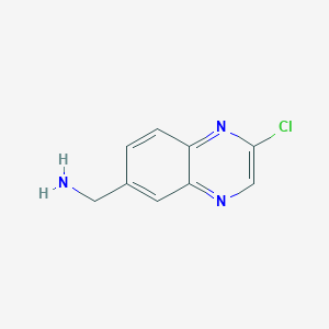 (2-Chloroquinoxalin-6-yl)methanamine