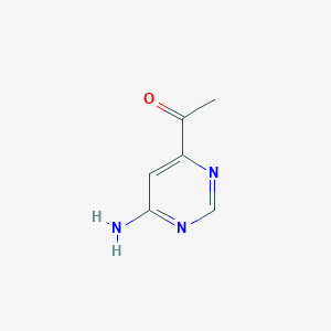 1-(6-Aminopyrimidin-4-yl)ethanone