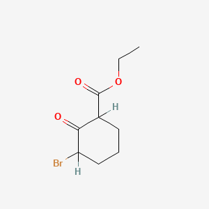 molecular formula C9H13BrO3 B1295232 Ethyl 3-bromo-2-oxocyclohexanecarboxylate CAS No. 30132-23-1