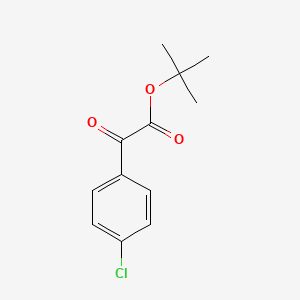 Tert-butyl 2-(4-chlorophenyl)-2-oxoacetate