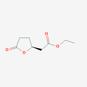 Ethyl (S)-2-(5-oxotetrahydrofuran-2-yl)acetate