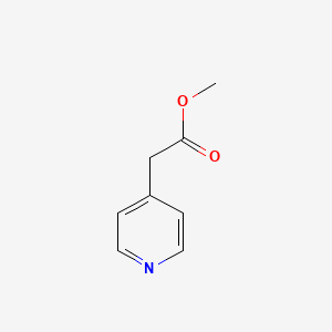 molecular formula C8H9NO2 B1295237 4-吡啶基乙酸甲酯 CAS No. 29800-89-3