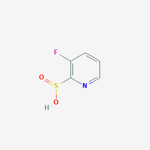 molecular formula C5H4FNO2S B12952383 3-Fluoropyridine-2-sulfinic acid 