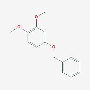 molecular formula C15H16O3 B129524 4-(苄氧基)-1,2-二甲氧基苯 CAS No. 42138-42-1