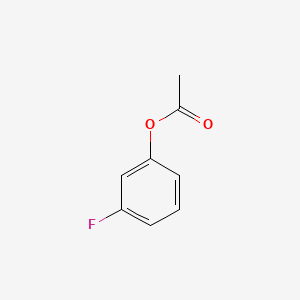 molecular formula C8H7FO2 B1295240 1-Acetoxy-3-fluorobenzene CAS No. 701-83-7