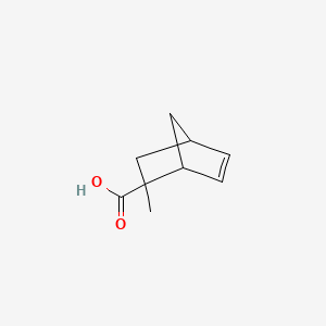 molecular formula C9H12O2 B1295251 2-Methylbicyclo[2.2.1]hept-5-ene-2-carboxylic acid CAS No. 825-03-6