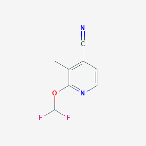 2-(Difluoromethoxy)-3-methylisonicotinonitrile