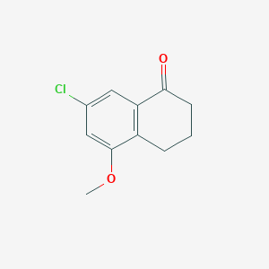 7-Chloro-5-methoxy-3,4-dihydronaphthalen-1(2h)-one