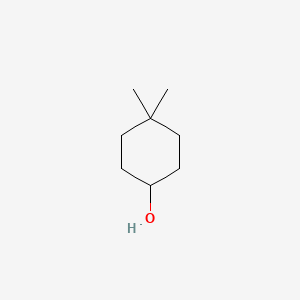 molecular formula C8H16O B1295255 4,4-二甲基环己醇 CAS No. 932-01-4
