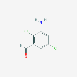 3-Amino-2,5-dichlorobenzaldehyde