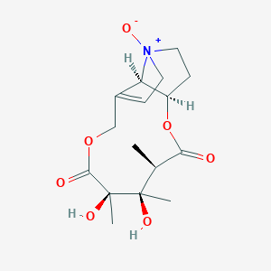 molecular formula C₁₆H₂₃NO₇ B129526 Monocrotaline N-oxide CAS No. 35337-98-5